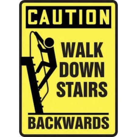 Accuform OSHA CAUTION SAFETY SIGN WET FLOORS MSTF600VP MSTF600VP
